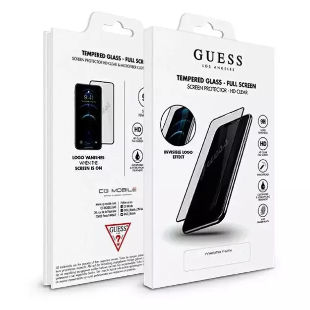 Guess Tempered Glass GUSPP12LSLTR iPhone 12 Pro Max 6.7&quot  Vintage Magic Logo 4