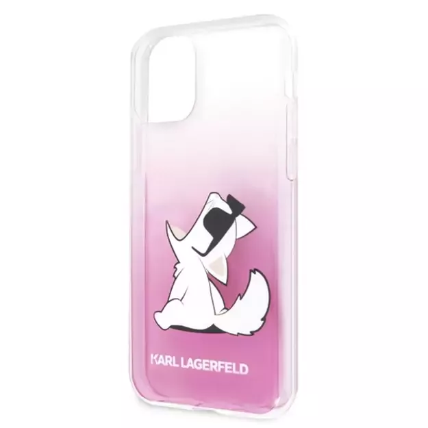 Karl Lagerfeld Choupette Fun iPhone 11 Pro Case - Pink 2
