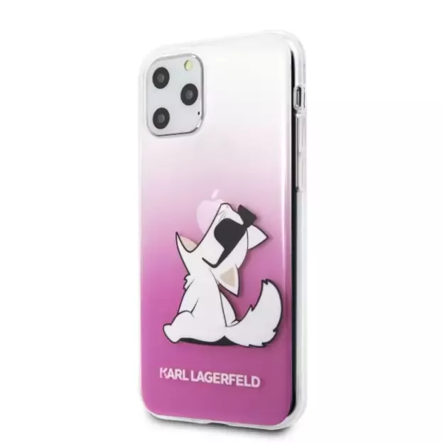 Karl Lagerfeld Choupette Fun iPhone 11 Pro Case - Pink 1