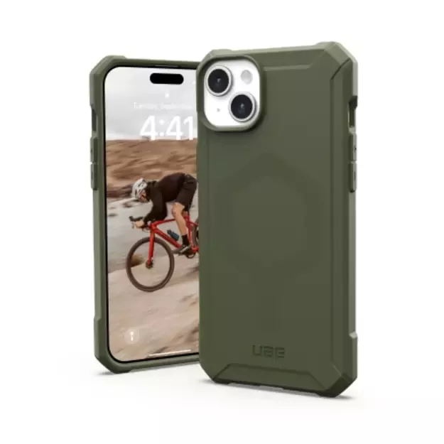 UAG Essential Armor MagSafe case for iPhone 15 Plus - green 6