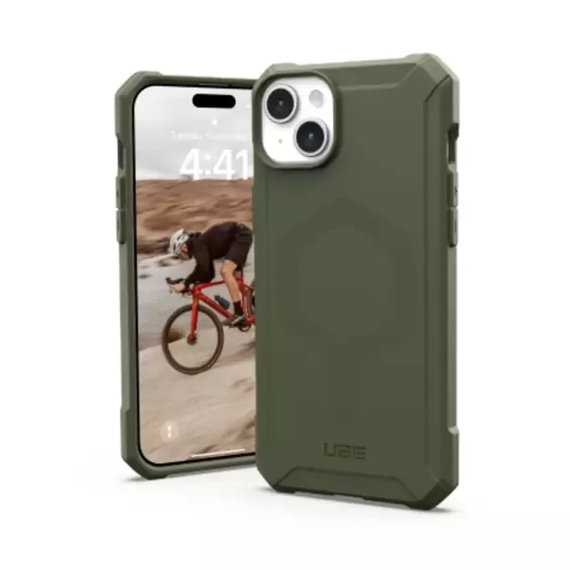 UAG Essential Armor MagSafe case for iPhone 15 Plus - green 7
