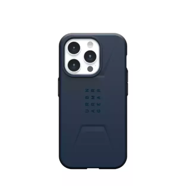UAG Civilian MagSafe case for iPhone 15 Pro - dark blue