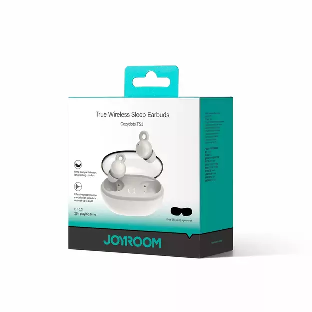 Joyroom JR-TS3 wireless in-ear headphones for sleeping - white 7