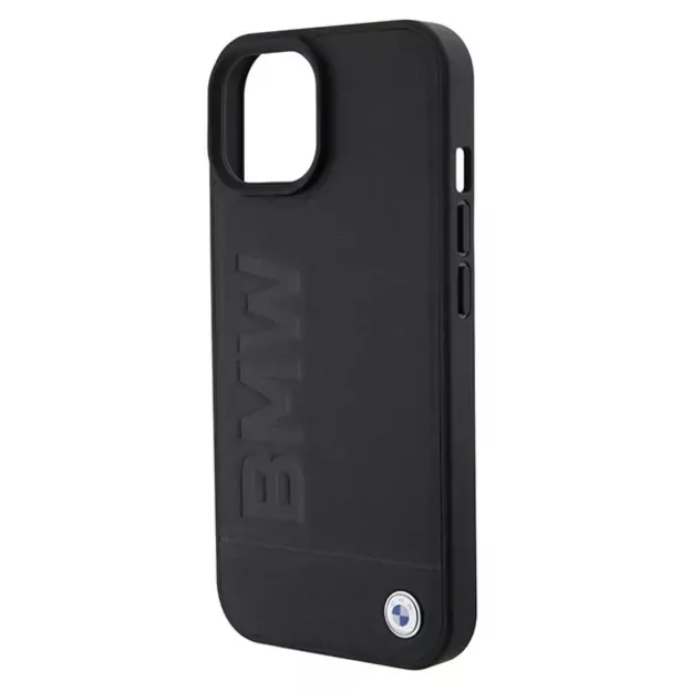 BMW BMHMP15SSLLBK iPhone 15 6.1&quot  black/black Magsafe hardcase Signature Logo Imprint 5