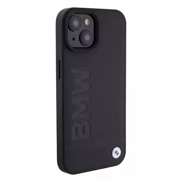BMW BMHMP15SSLLBK iPhone 15 6.1&quot  black/black Magsafe hardcase Signature Logo Imprint 3