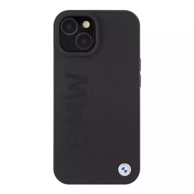 BMW BMHMP15SSLLBK iPhone 15 6.1&quot  black/black Magsafe hardcase Signature Logo Imprint 2