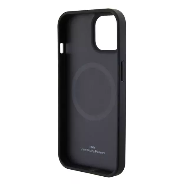 BMW BMHMP15SSLLBK iPhone 15 6.1&quot  black/black Magsafe hardcase Signature Logo Imprint 6