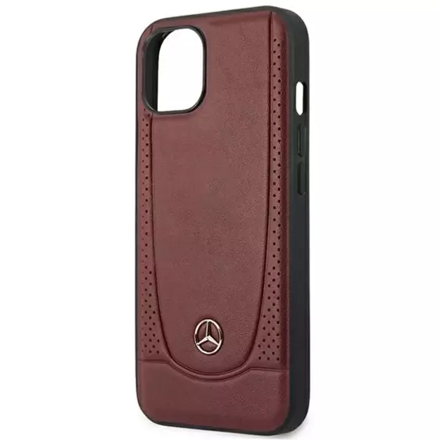 Mercedes MEHCP15SARMRE iPhone 15 6.1&quot  red/red hardcase Leather Urban Bengale 12