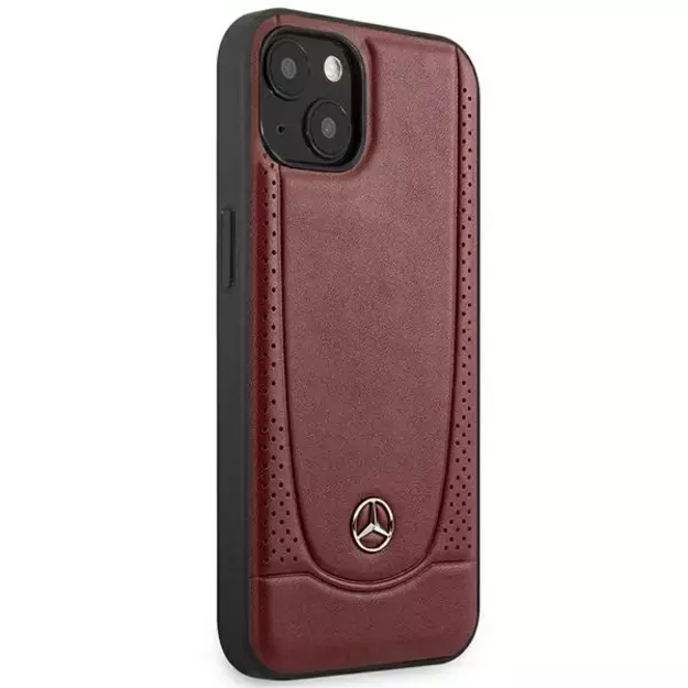 Mercedes MEHCP15SARMRE iPhone 15 6.1&quot  red/red hardcase Leather Urban Bengale 10