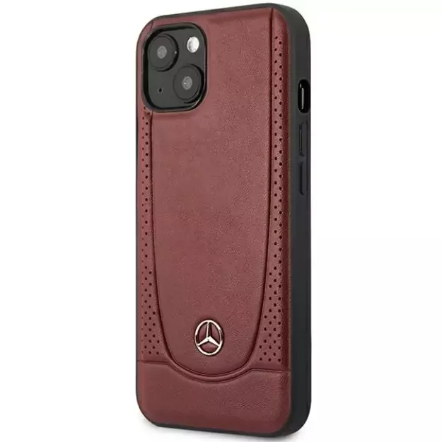 Mercedes MEHCP15SARMRE iPhone 15 6.1&quot  red/red hardcase Leather Urban Bengale 8