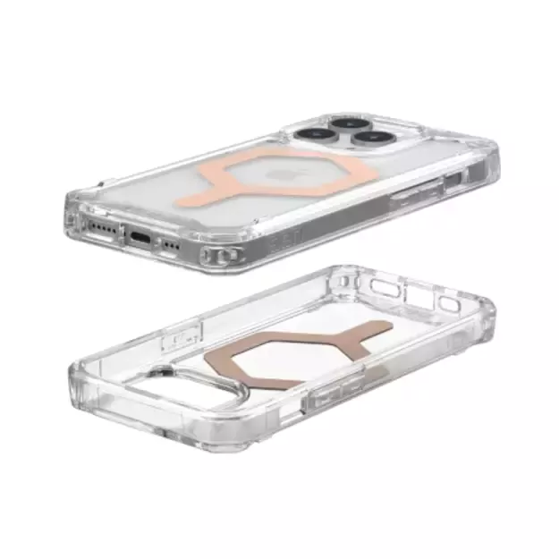 UAG Plyo MagSafe case for iPhone 15 Pro - transparent and pearl 2