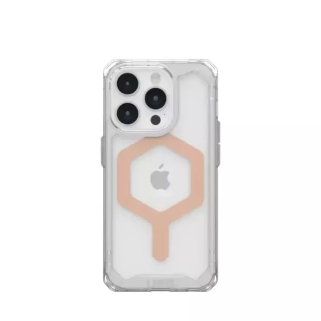 UAG Plyo MagSafe case for iPhone 15 Pro - transparent and pearl