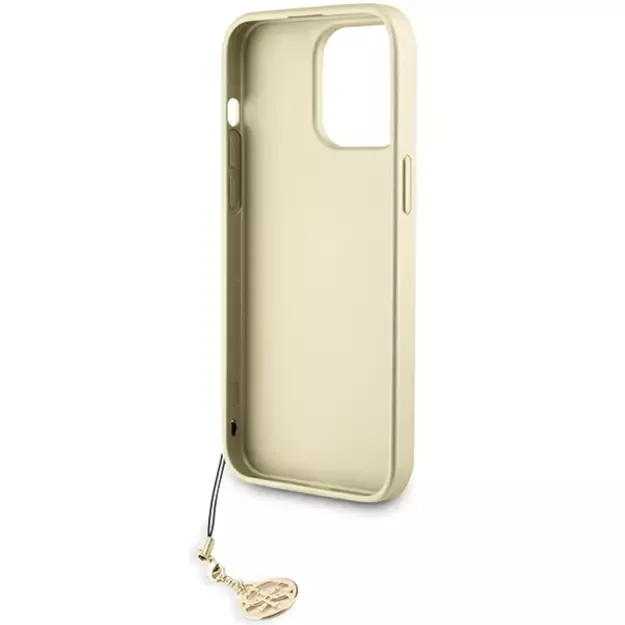 Guess 4G Charms Collection case for iPhone 15 Pro Max - gray 13