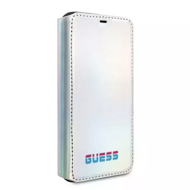 Guess GUFLBKN65BLD iPhone 11 Pro Max silver/silver book Iridescent 8