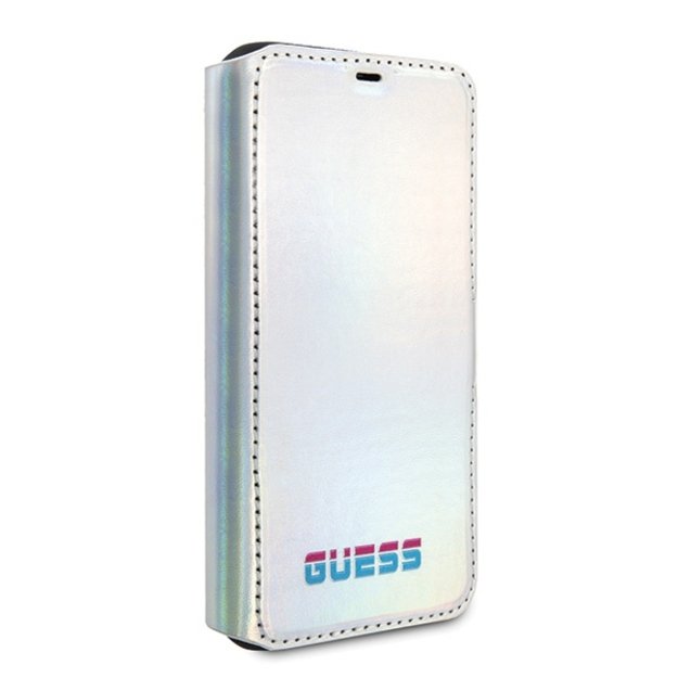 Guess GUFLBKN65BLD iPhone 11 Pro Max silver/silver book Iridescent 2