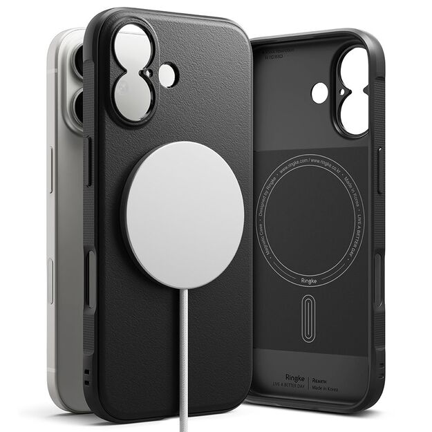 Ringke Onyx Magnetic MagSafe Case for iPhone 17 - Black