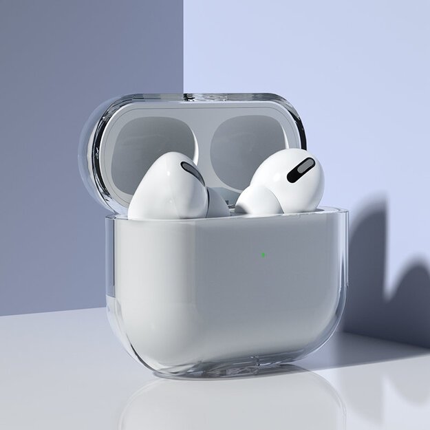 Case for AirPods 3 hard and strong cover for headphones transparent (case A) 2
