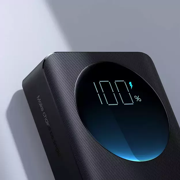 Joyroom JR-PBF03 30W 30000mAh powerbank + USB-A - USB-C cable 0.25m - black 10