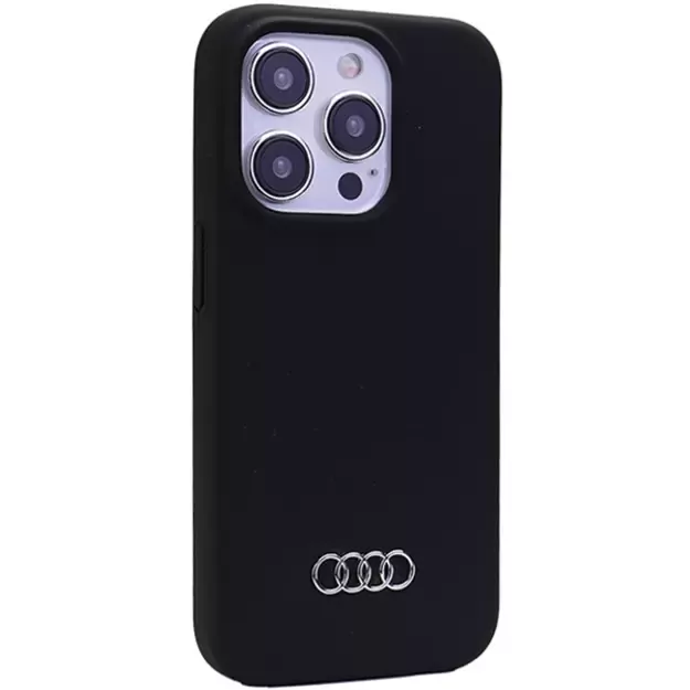 Audi Silicone Case for iPhone 15 Pro Max - black 7
