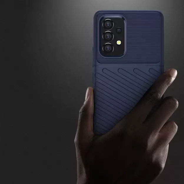 Thunder Case flexible armored cover for Samsung Galaxy A53 5G blue 2