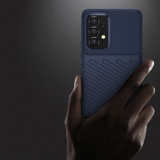 Thunder Case flexible armored cover for Samsung Galaxy A53 5G blue 9