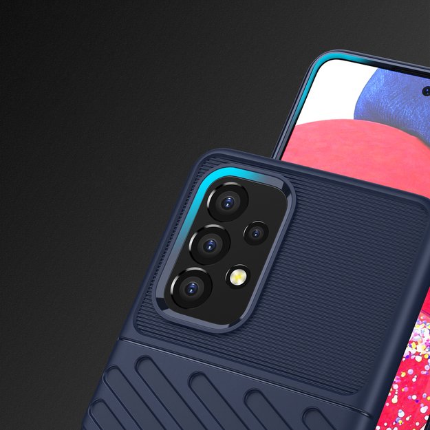 Thunder Case flexible armored cover for Samsung Galaxy A53 5G blue 10