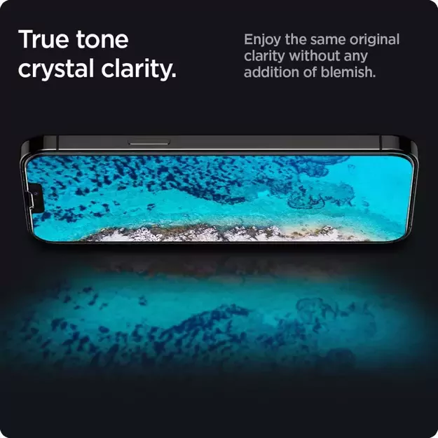 Spigen Glas.tR Slim Privacy Tempered Glass for iPhone 13 / 13 Pro / 14 / 16e 3