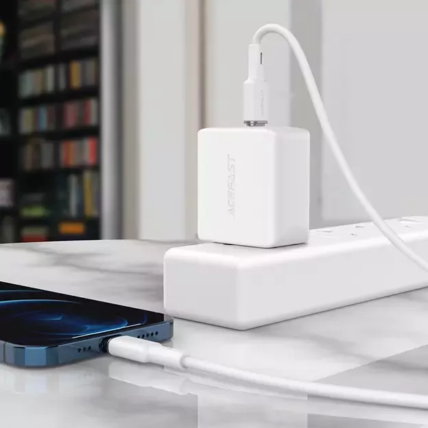 Acefast cable MFI USB Type C - Lightning 1.2m, 30W, 3A black (C2-01 black) 5