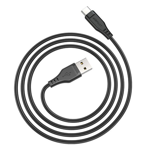 Acefast USB cable - USB Type C 1.2m, 3A black (C3-04 black) 14