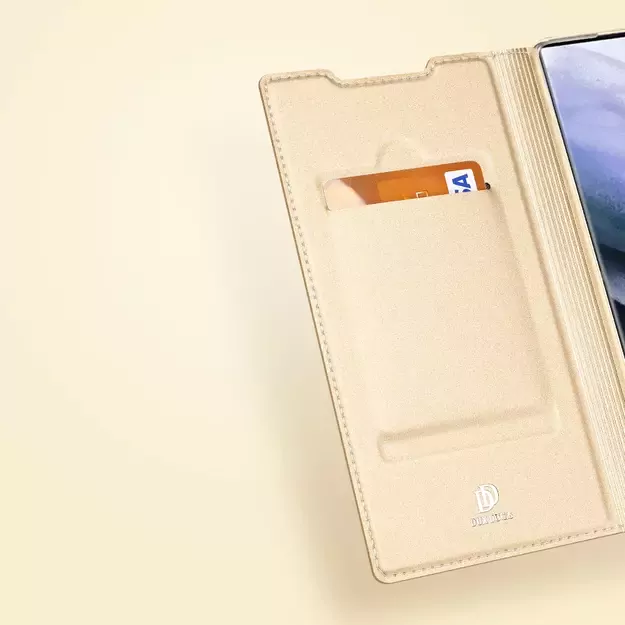 Dux Ducis Skin Pro Holster Cover for Samsung Galaxy S22 Ultra gold 14