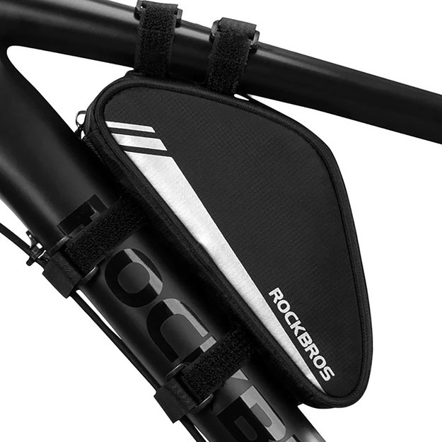 Rockbros B55-BK bicycle bag for frame 0.7 l - black 1