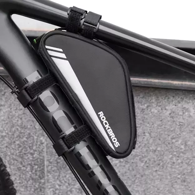 Rockbros B55-BK bicycle bag for frame 0.7 l - black 11