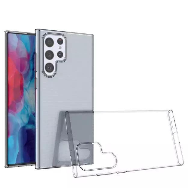 Ultra Clear Gel Cover 0.5mm Samsung Galaxy S22 Ultra Transparent 1
