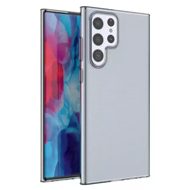 Ultra Clear Gel Cover 0.5mm Samsung Galaxy S22 Ultra Transparent