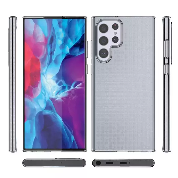 Ultra Clear Gel Cover 0.5mm Samsung Galaxy S22 Ultra Transparent 2