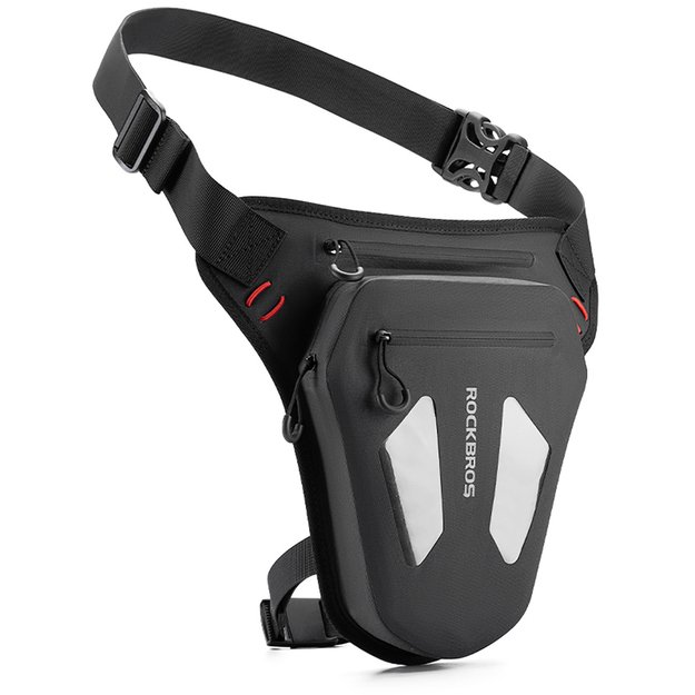 Rockbros Motorcycle Bag for Leg, Thigh, Waist, Shoulder - Black 1