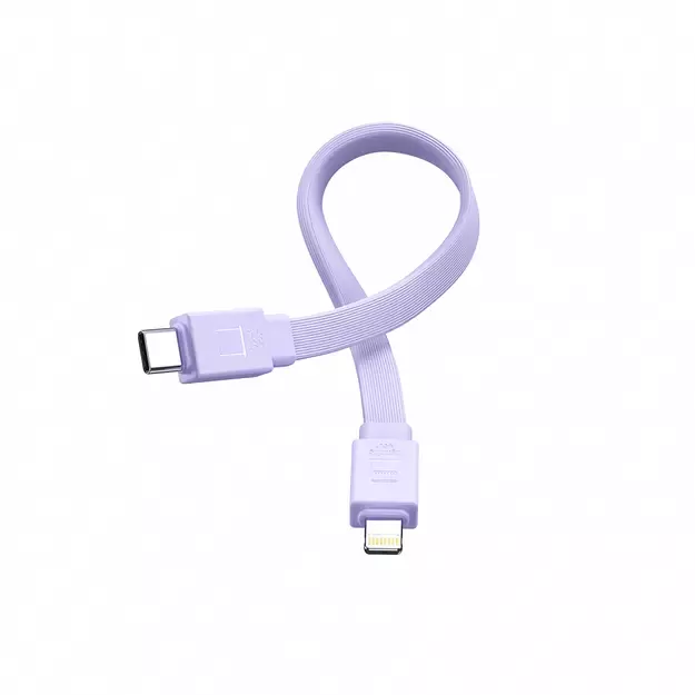 Powerbank Joyroom JR-PBM01 magnetic 10000mAh 20W with stand + Lightning cable - USB-C - purple 3