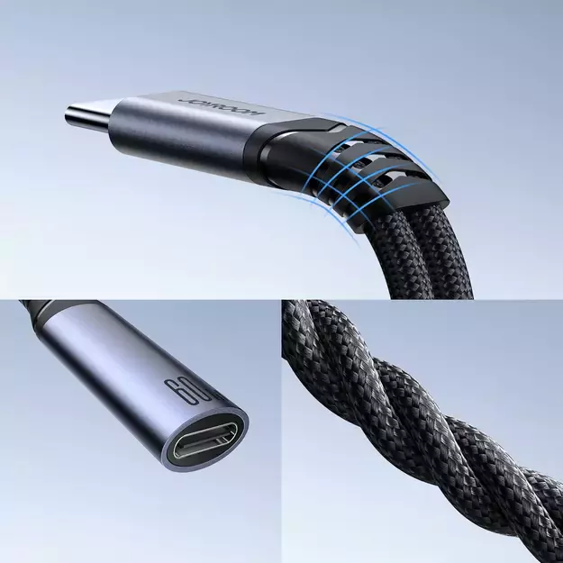Joyroom SY-C02 2in1 DAC adapter USB-C to USB-C / 3.5 mm mini jack - black 20
