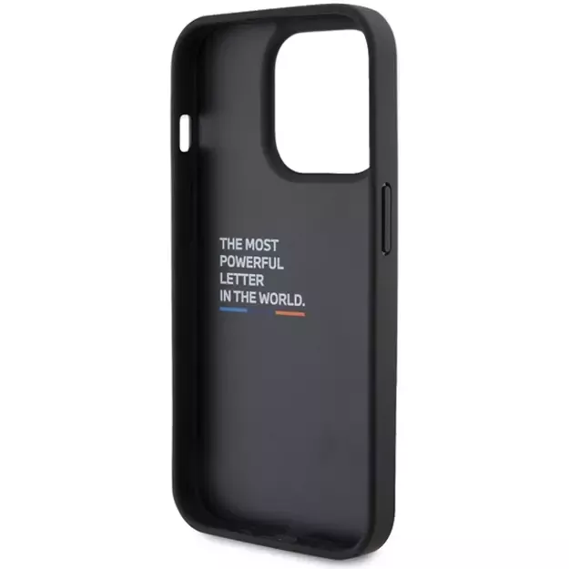 BMW Bi Pattern iPhone 15 Pro Case - Black 6