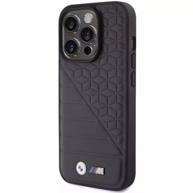 BMW Bi Pattern iPhone 15 Pro Case - Black 1