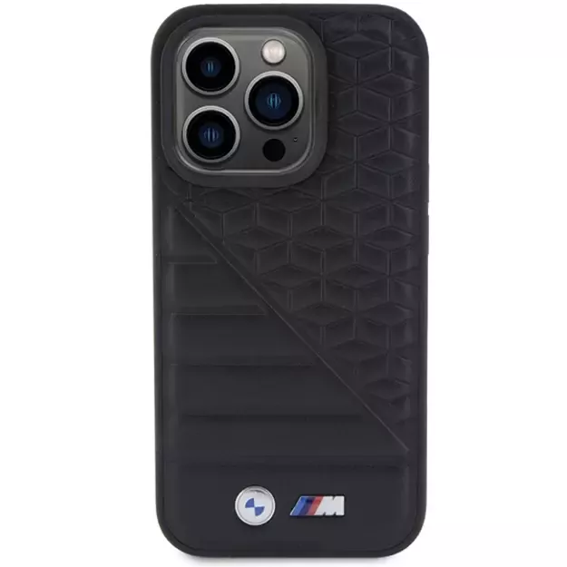 BMW Bi Pattern iPhone 15 Pro Case - Black 2