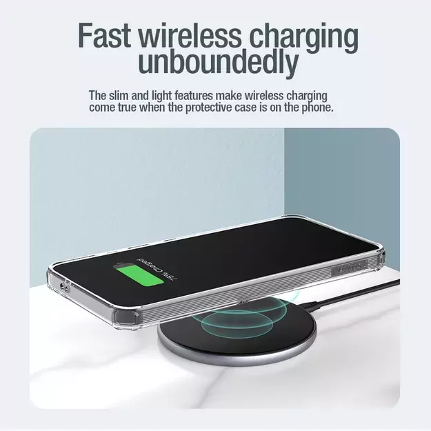 Nillkin Nature Pro armored case with a magnetic ring for Samsung Galaxy S24+ - white 37