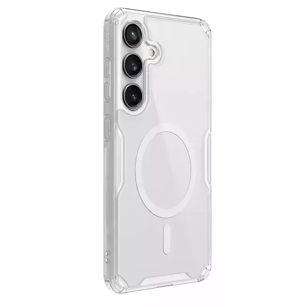 Nillkin Nature Pro armored case with a magnetic ring for Samsung Galaxy S24+ - white 21