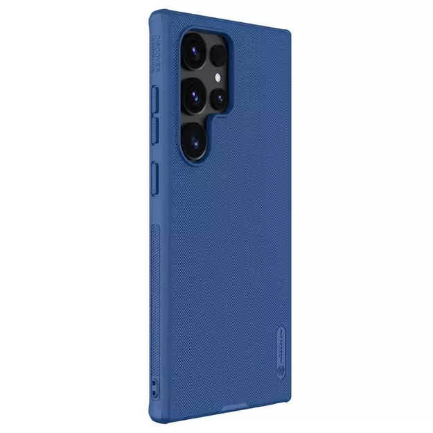 Nillkin Super Frosted Shield Pro armored case for Samsung Galaxy S24 Ultra - blue 8