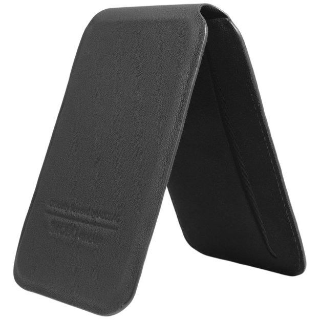 Audi Leather Wallet Card MagSafe magnetic with stand - black 5