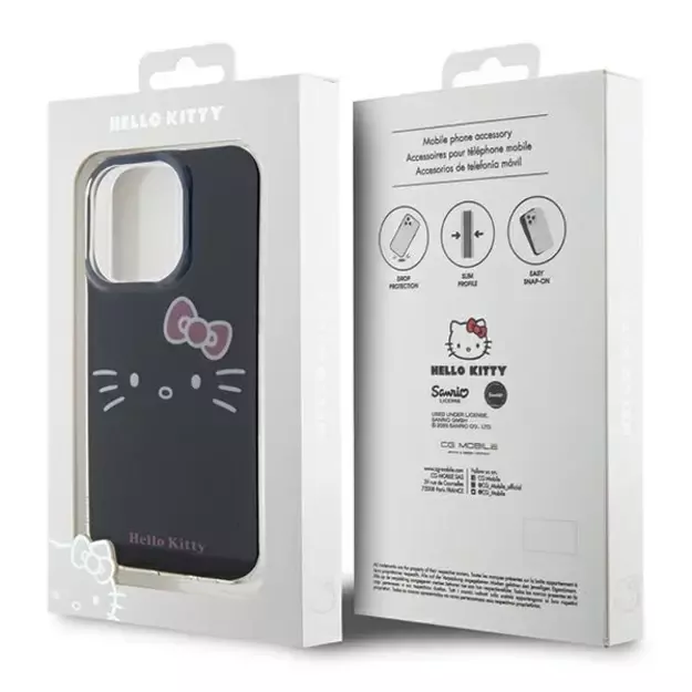 Hello Kitty IML Kitty Face case for iPhone 13 Pro / 13 - black 7