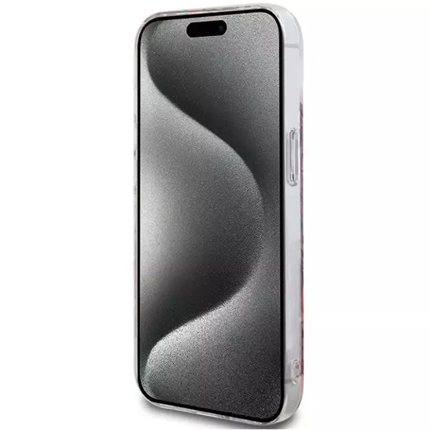 Hello Kitty IML Tags Graffiti case for iPhone 15 - pink 4