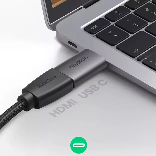 Ugreen US320 USB-C HDMI adapter - gray 4