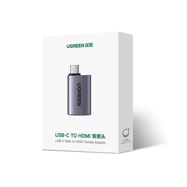 Ugreen US320 USB-C HDMI adapter - gray 12