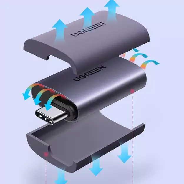Ugreen US320 USB-C HDMI adapter - gray 8